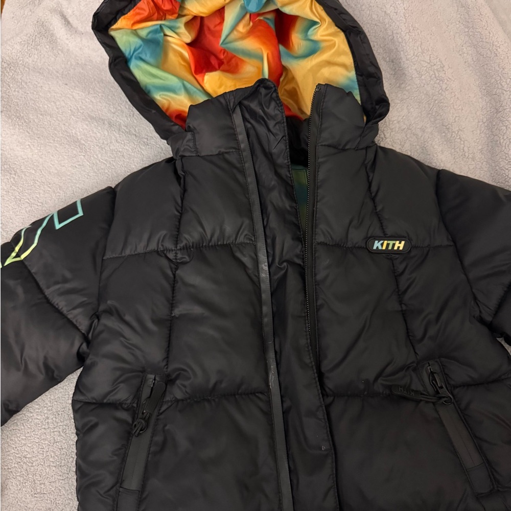 Kith Kids Black Puffer Jacket